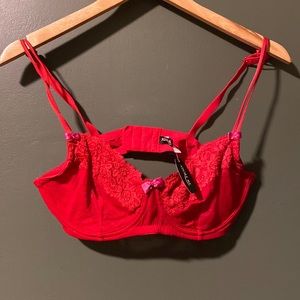 Red Adore Me Bra, 36D